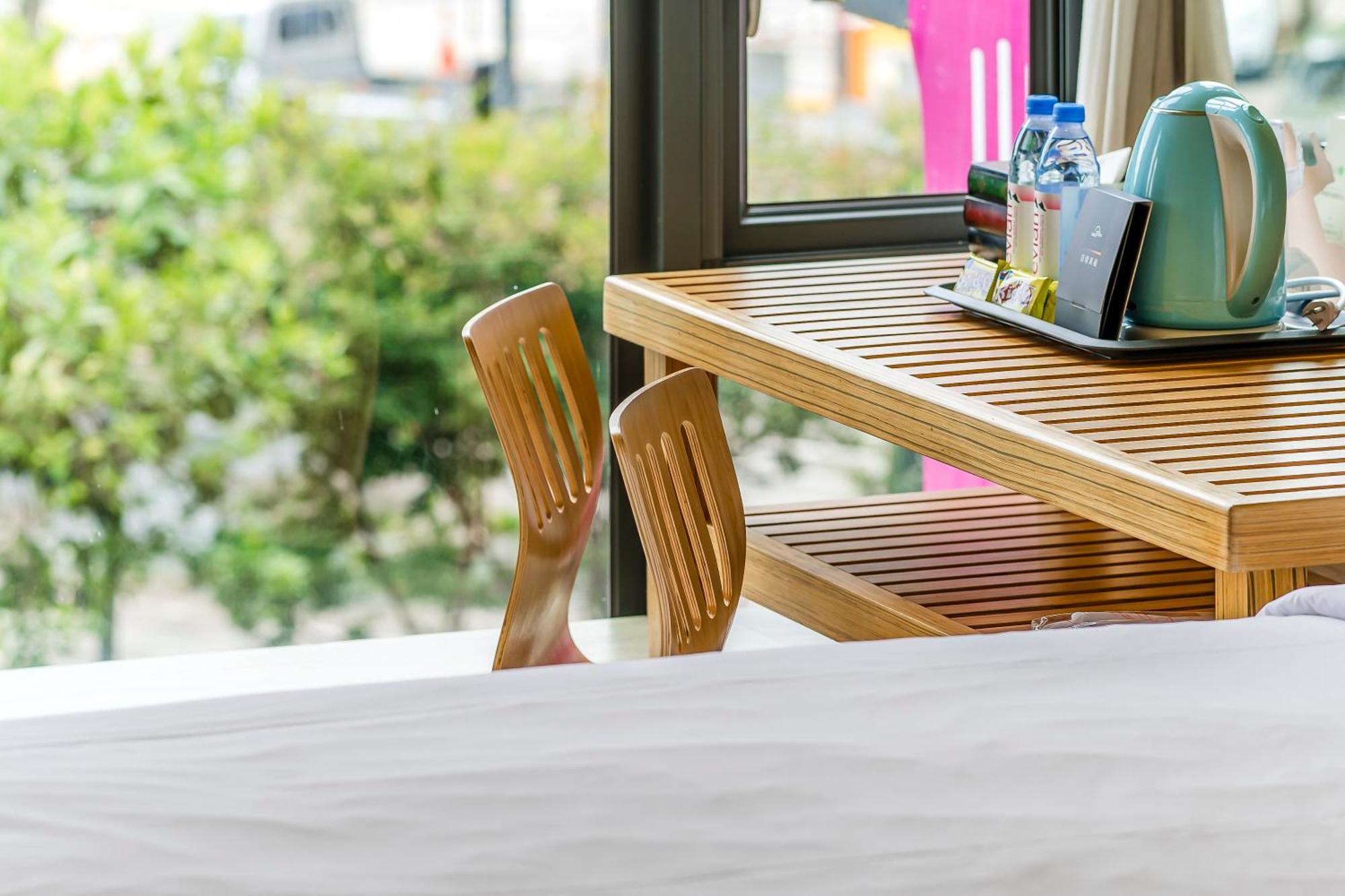 Han Yan Design Hotel Yuchi Bagian luar foto